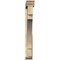 Ekena Millwork Merced Traditional Rough Sawn Bracket w/ Offset Brace, Douglas Fir, 6"W x 42"D x 48"H BKT0604X42X48MRC01RDF - alternate 4
